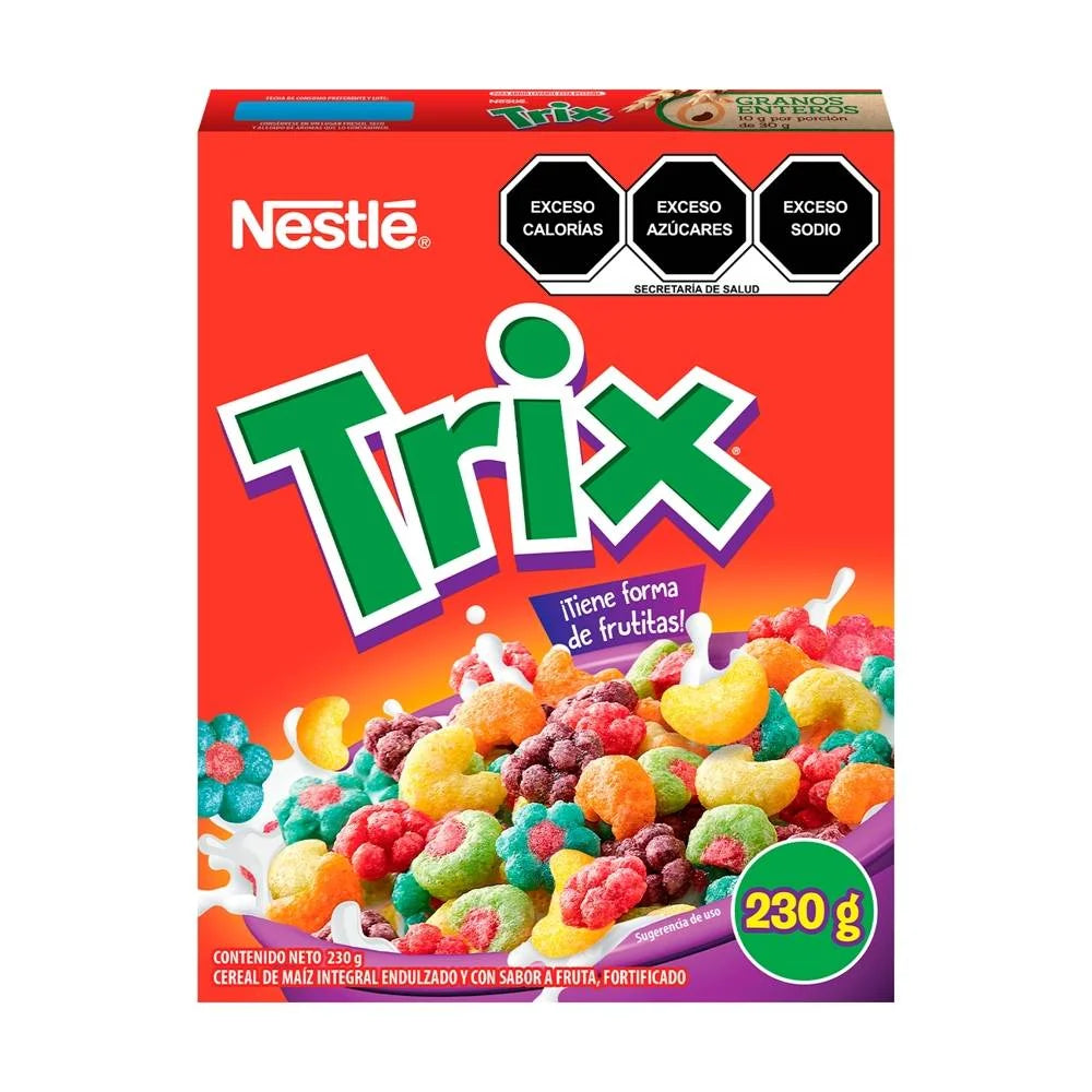 Nestlé - Cereal Trix 230gr (Caja 20pz)