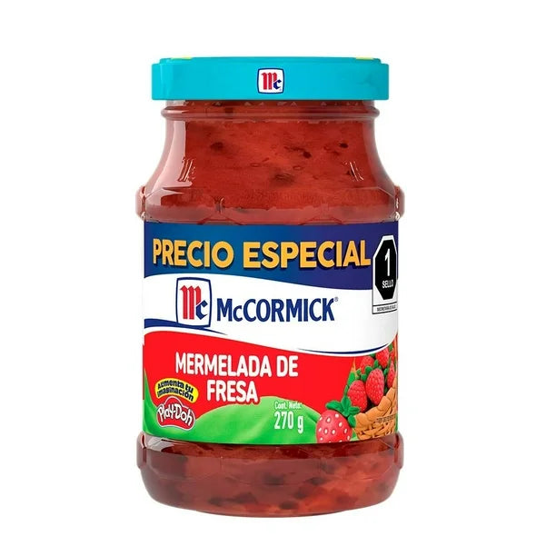 McCormick - Mermelada De Fresa 270gr (Caja 12pz)