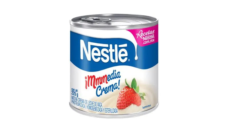Nestlé - Media Crema 225gr (Caja 24pz)