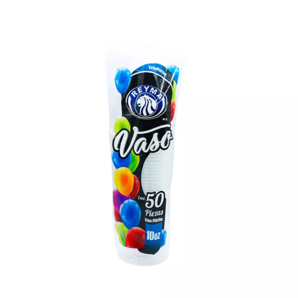 Reyma - Vaso Plastico #10 (Caja 20pz)