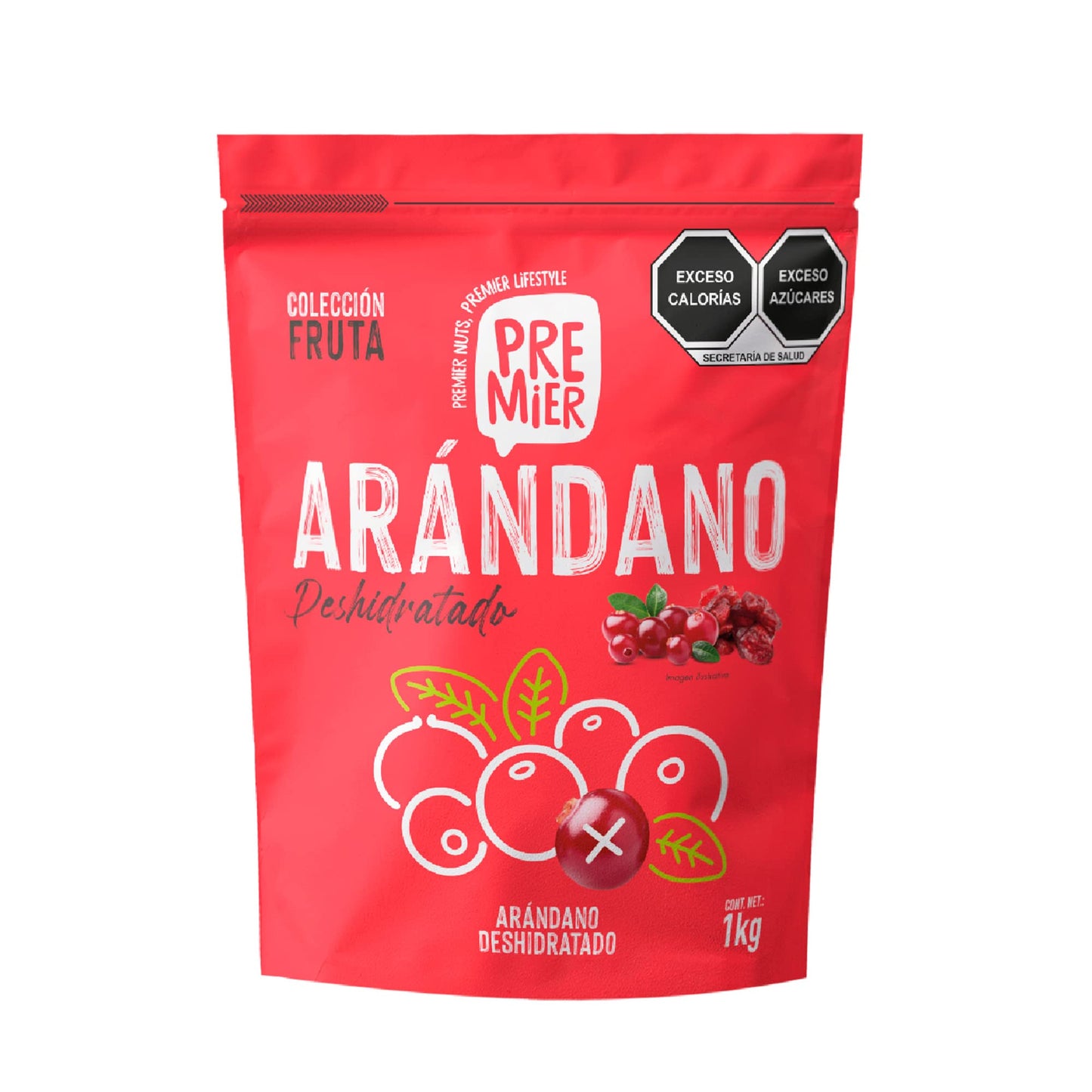 Premier - Arandano Deshidratado (Caja 11.34kg)