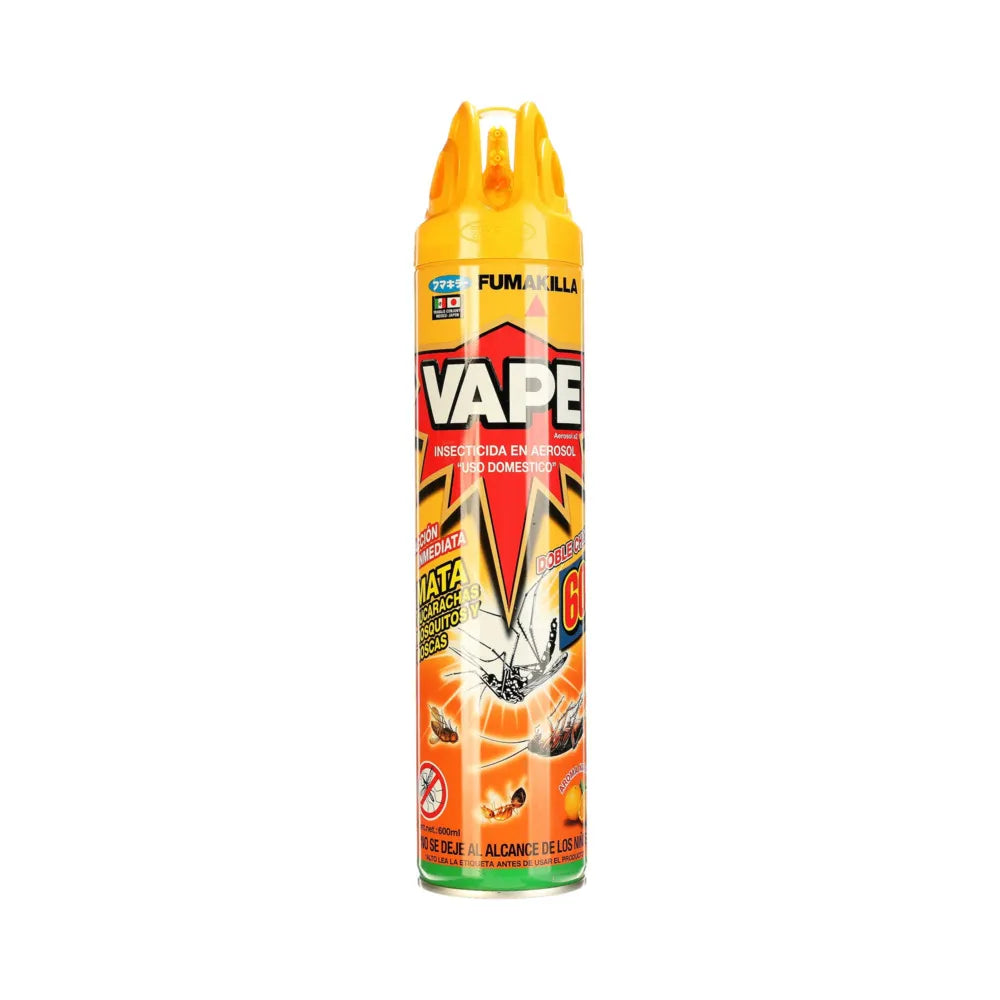 Vape - Insecticida Domestico Naranja 600ml (Caja 12pz)