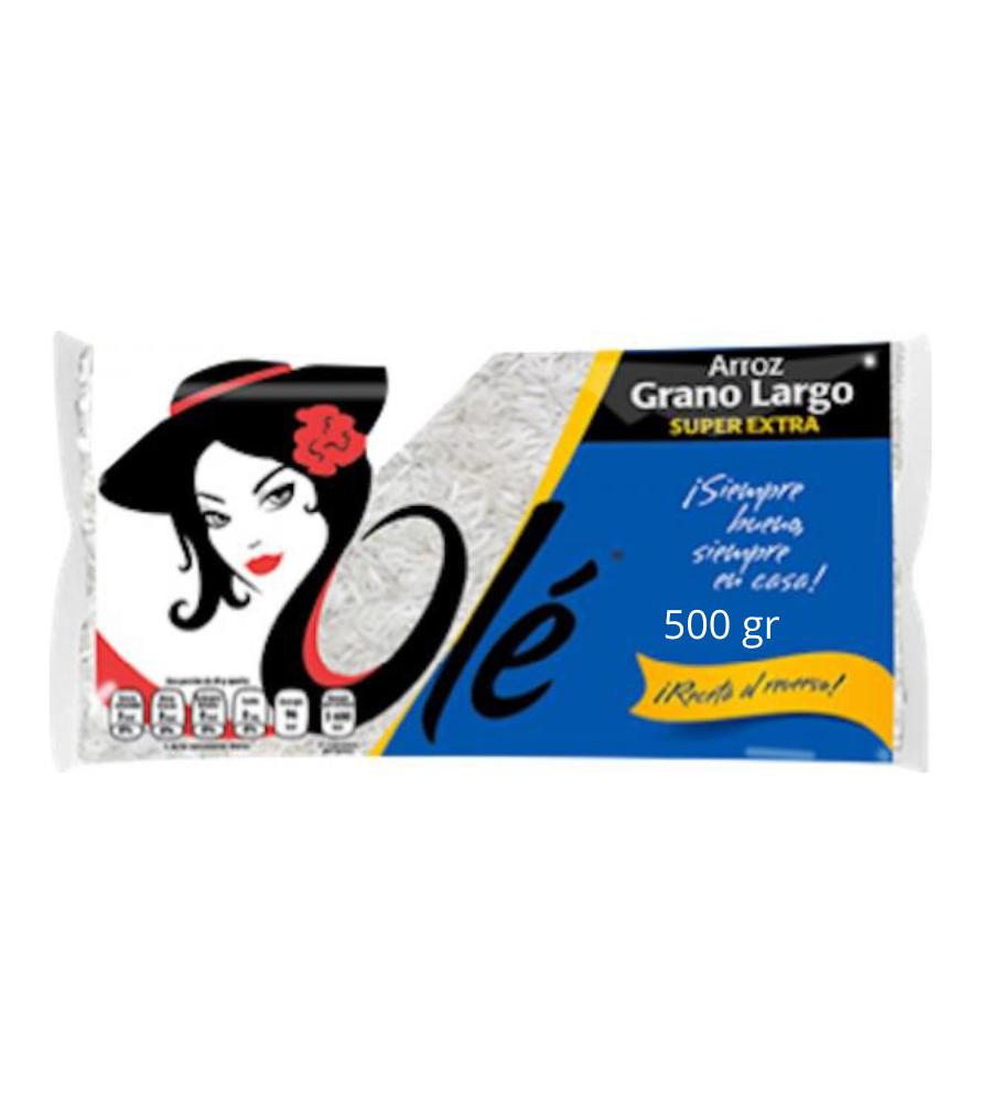 Olé - Arroz 500gr (Bulto 20pz)