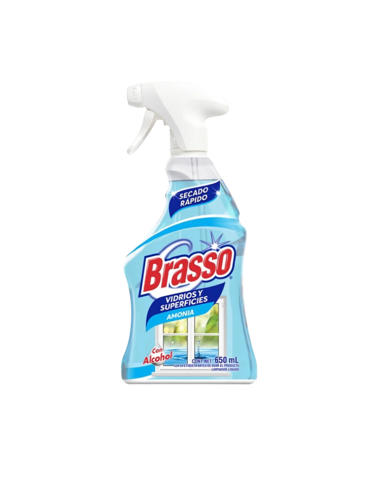 Brasso - Limpiador Para Vidrios Y Superficies 650ml