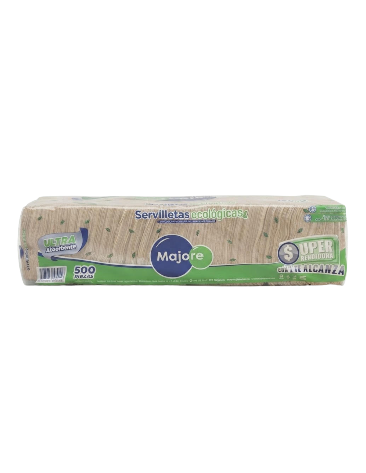 Majore - Servilleta Biodegradable 500pz