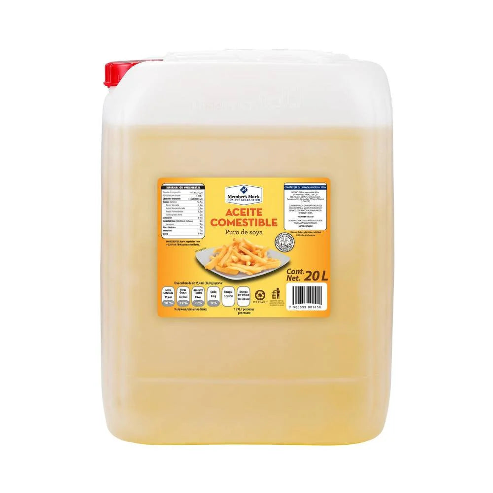 Member´s Mark - Aceite De Soya Puro 20LT