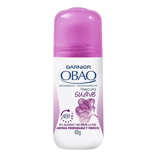 Obao - Desodorante Women Frescura Suave 65gr (Caja 24pz)