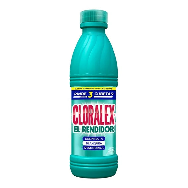 Cloralex - Blanqueador Cloro 250ml (Caja 30pz)