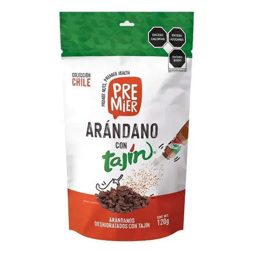 Premier - Snack De Arandano Con Tajin 120gr