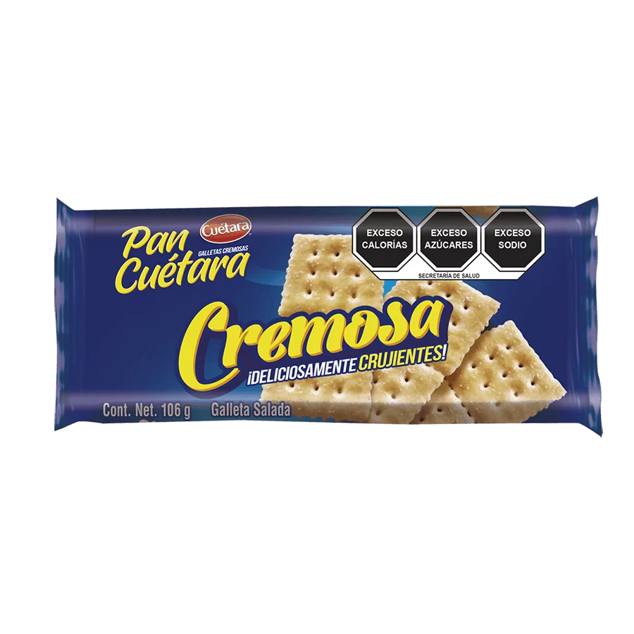 Cuetara - Galletas Pan Cuetara Cremosa 106gr (Caja 14pz)