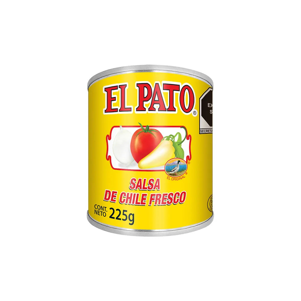 El Pato - Salsa de Chile Fresco 225gr (Caja 48pz)