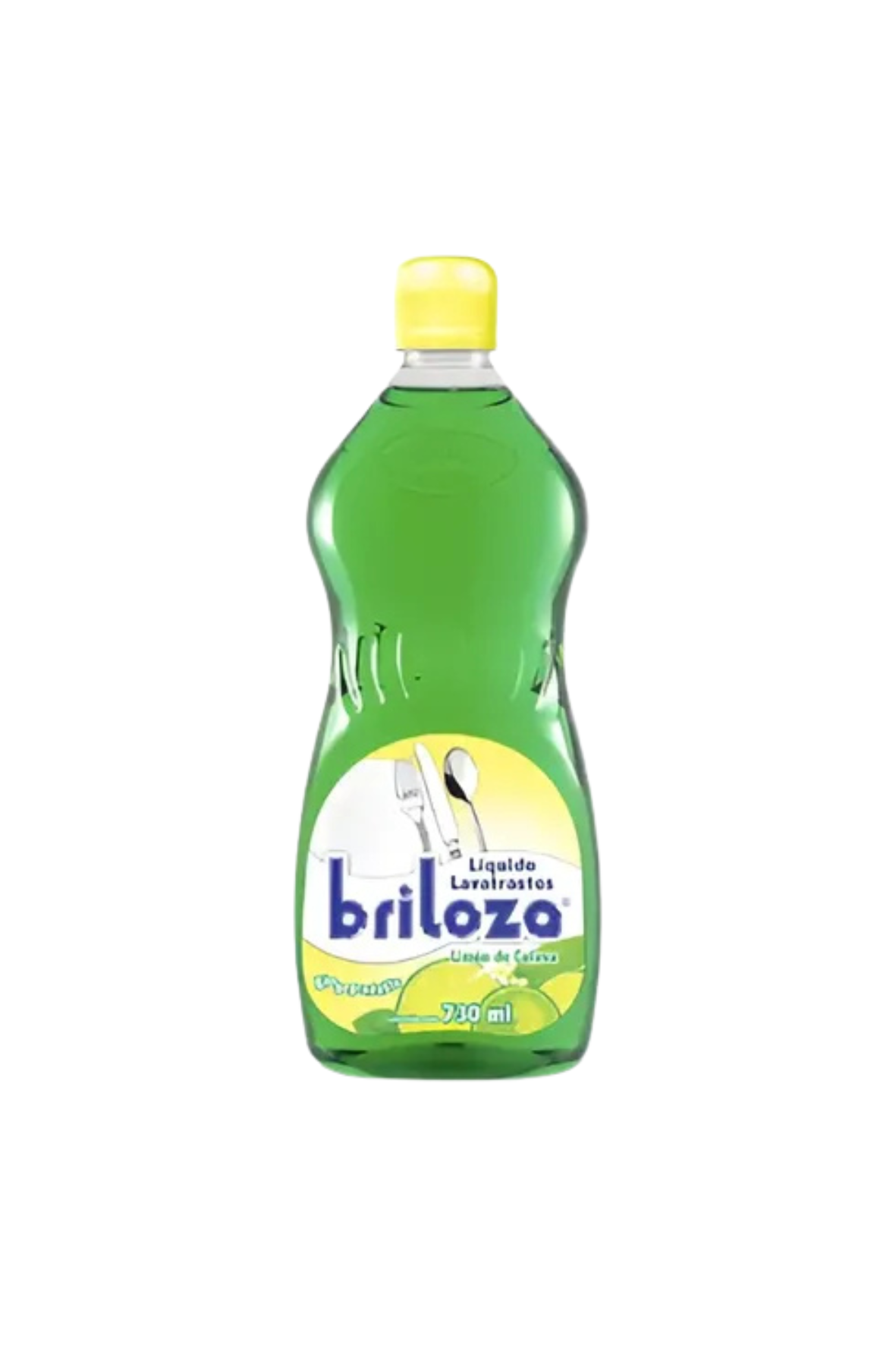Briloza - Detergente Lavatrastes Liquido Limon 730ml (Caja 12pz)