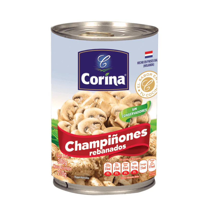 Corina - Champiñon 380gr (Caja 24pz)