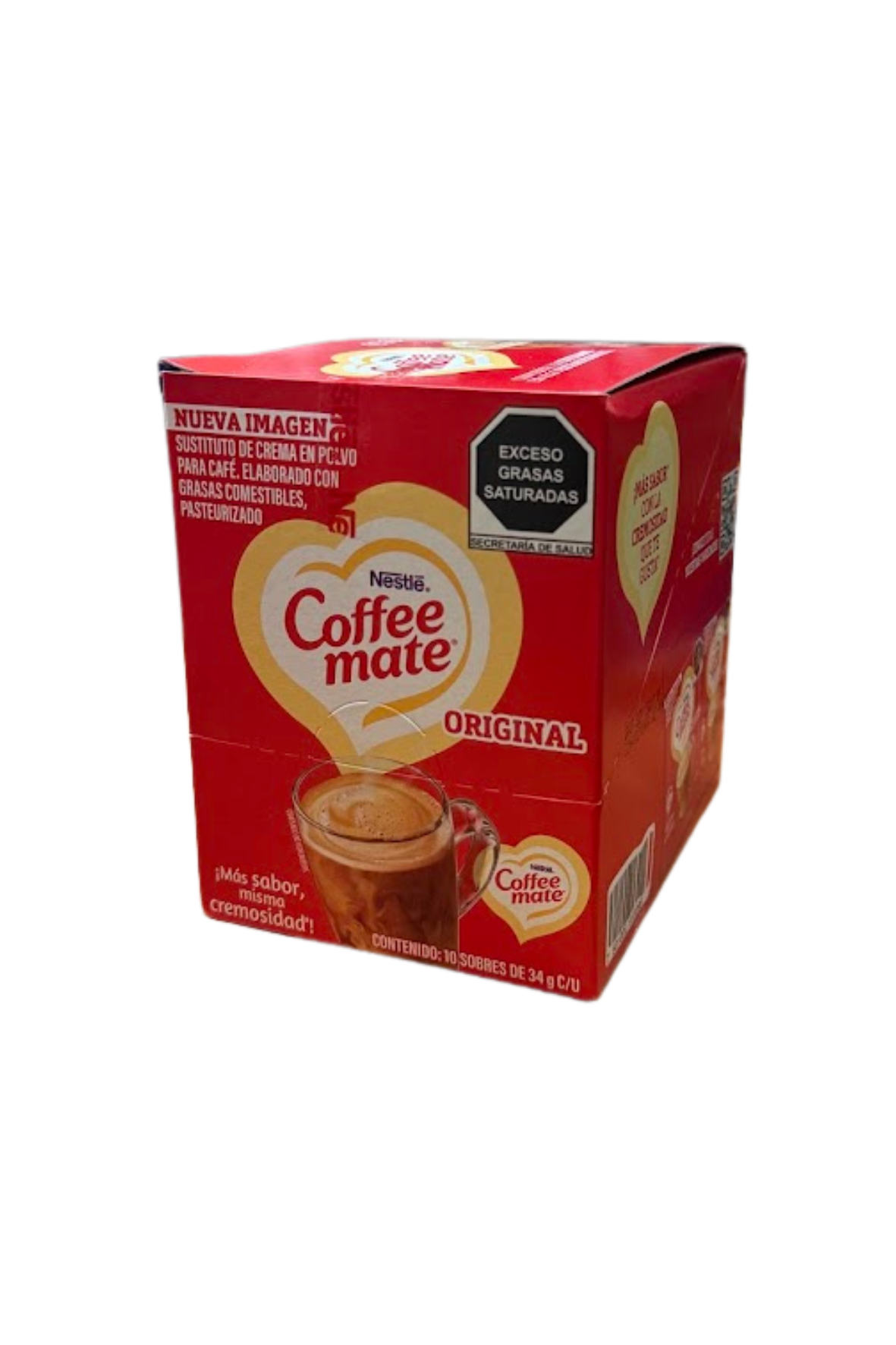 Nescafé - Coffee Mate Original Sustituto De Crema 34gr Exh 10pz (Caja 9exh)