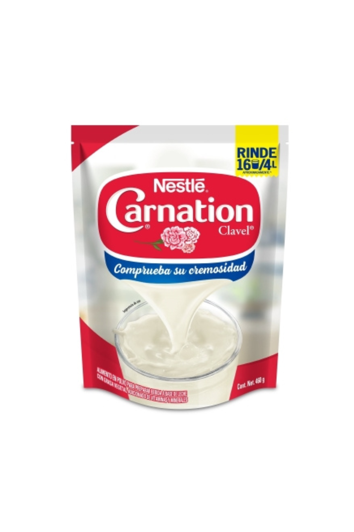 Nestlé - Leche En Polvo Carnation Clavel 460gr (Caja 24pz)