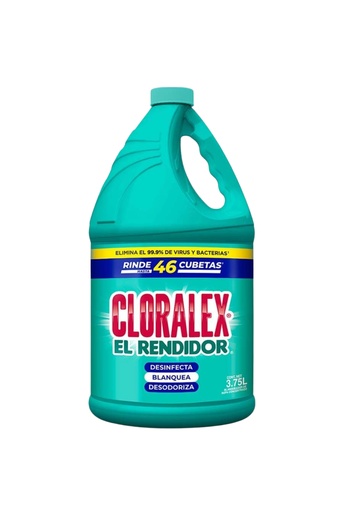 Cloralex - Blanqueador Cloro Galon 3.75Lt (Caja 6pz)