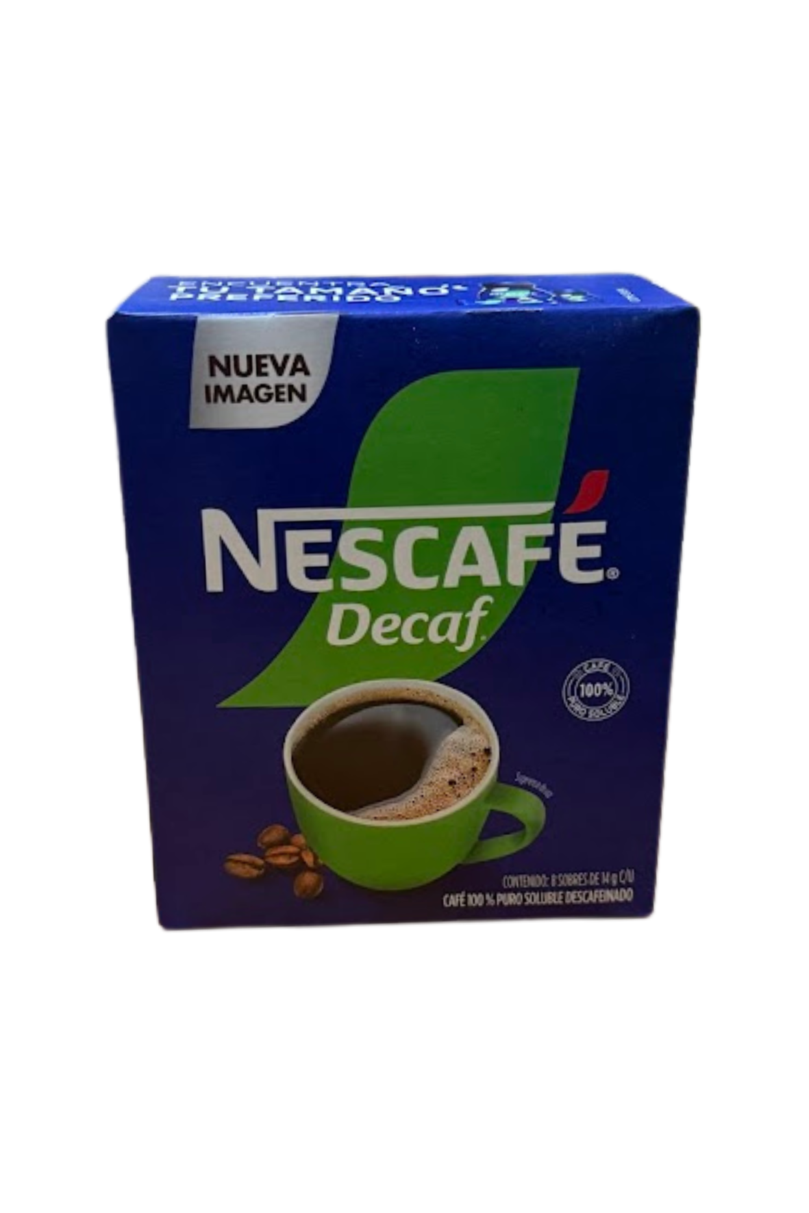 Nescafé - Café Decaf Chuby 14gr Exh 8pz (Caja 8exh)