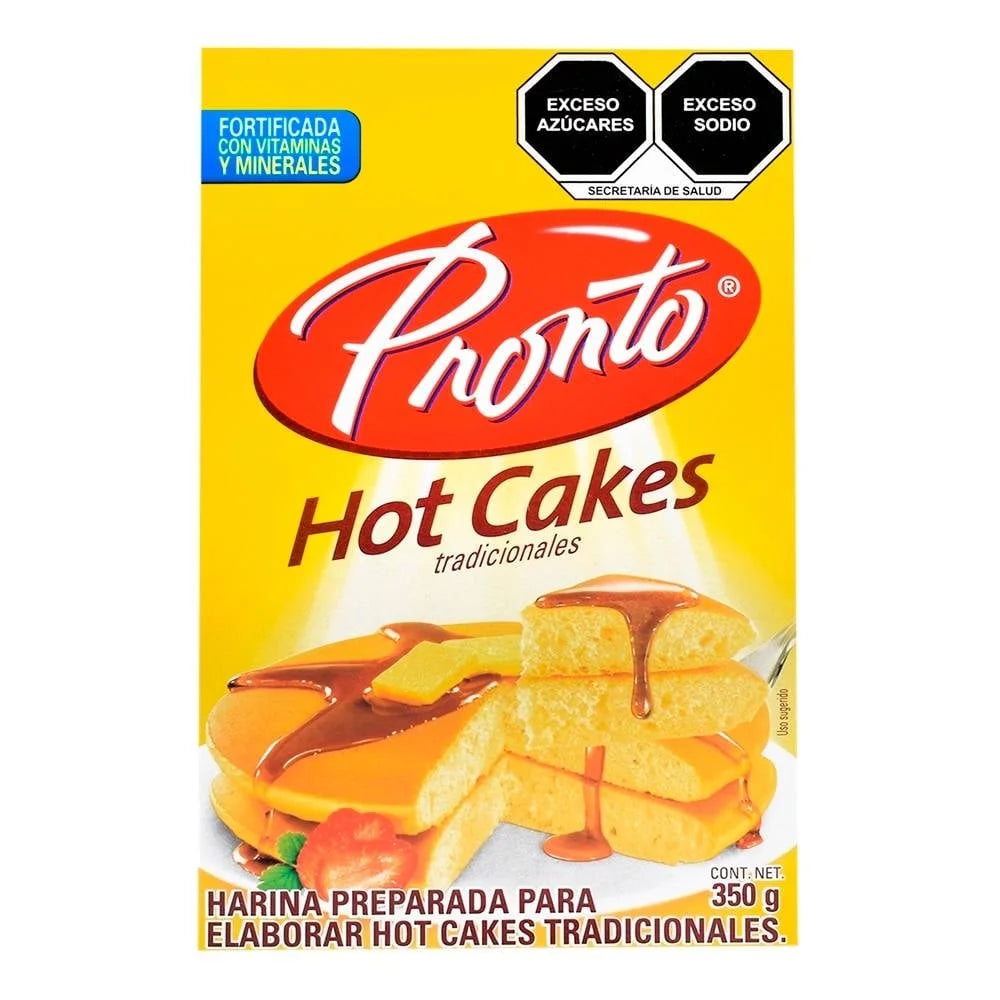 Pronto - Harina Para Hot Cakes 350gr (Caja 12pz)