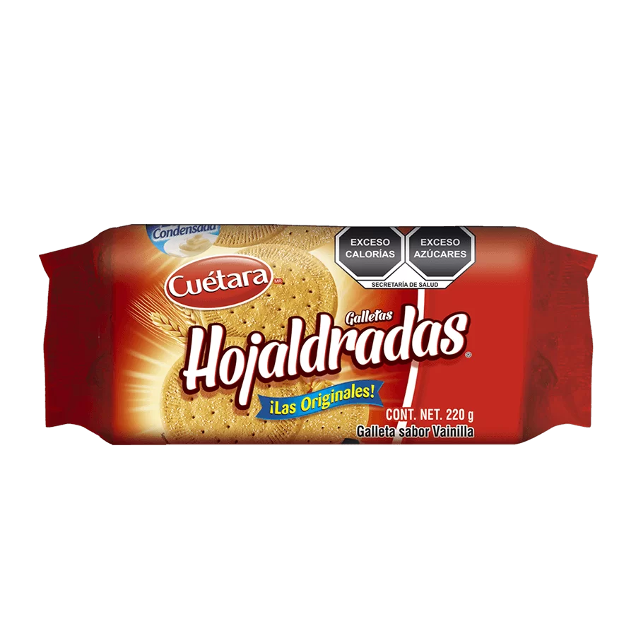 Cuetara - Galletas Hojaldradas 220gr (Caja 10pz)