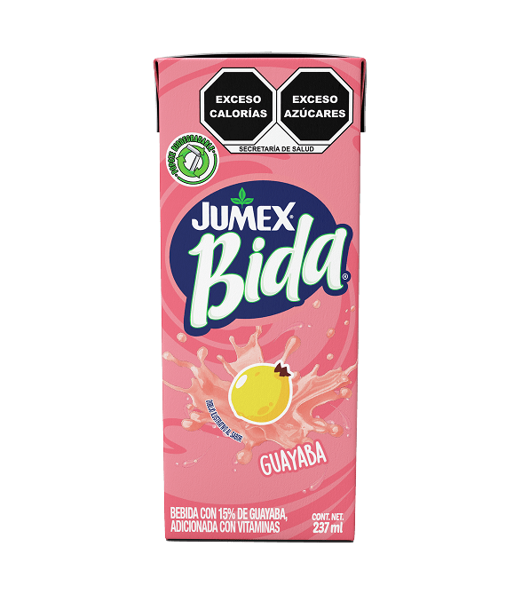 Jumex - Bida Sabor Guayaba 237ml (Caja 24pz)