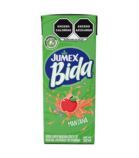 Jumex - Bida Sabor Manzana 237ml (Caja 24pz)