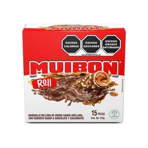 Muibon - Chocolate Barquillo Exh. 15pz 330gr (Caja 24exh)
