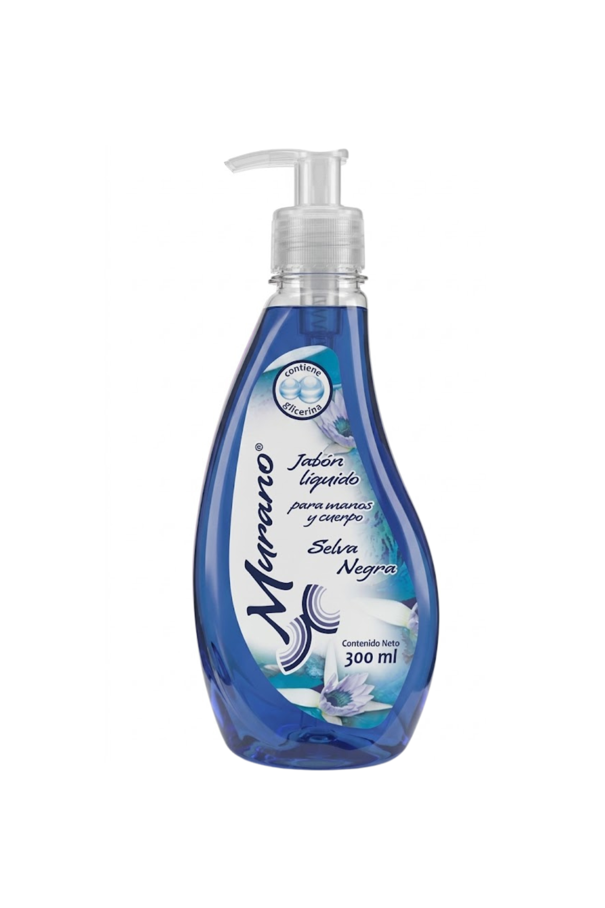 Murano - Jabon Líquido Selva Negra 300ml (Caja 10pz)