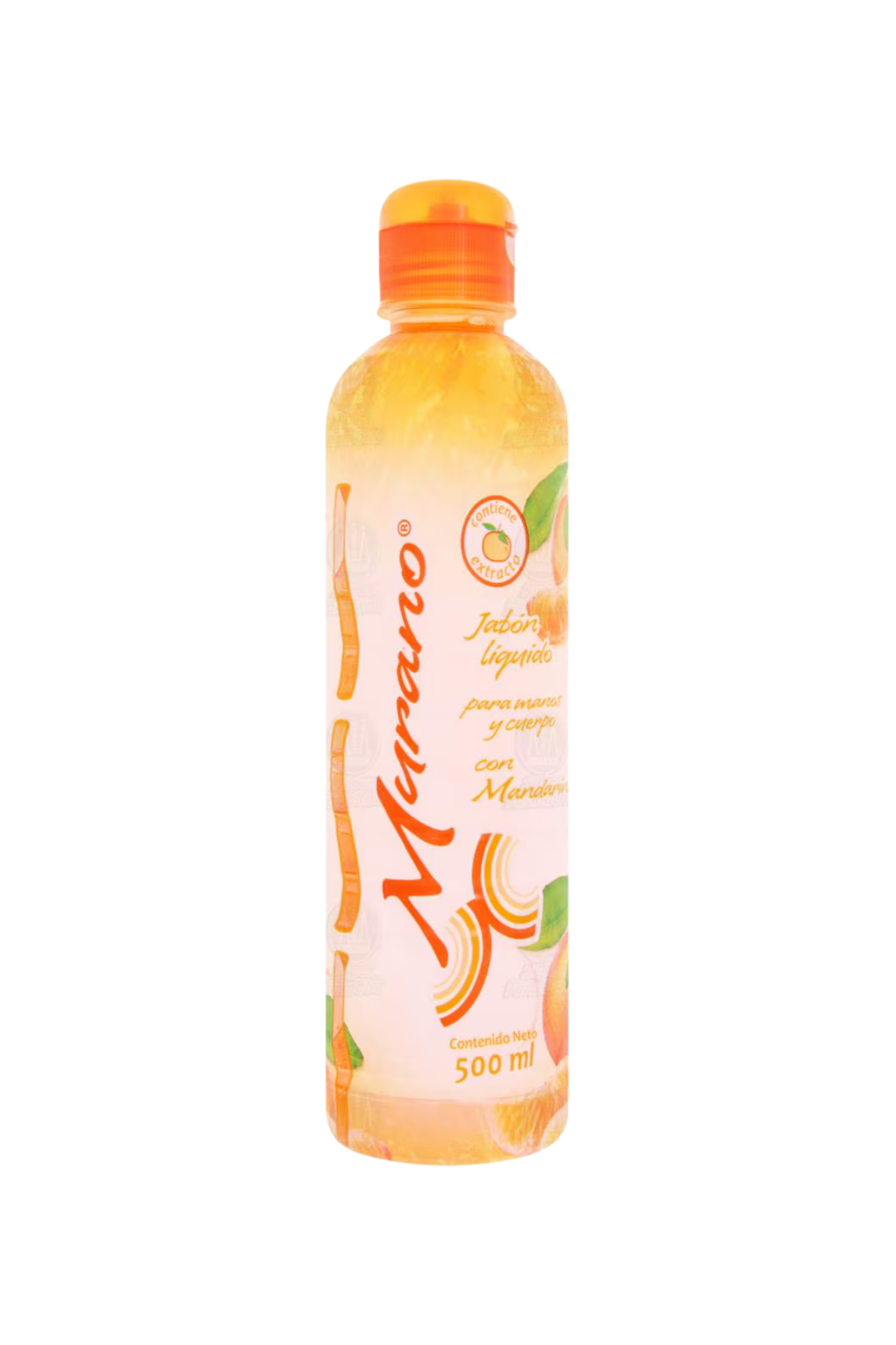 Murano - Jabon Líquido Con Mandarina 500ml (Caja 12pz)