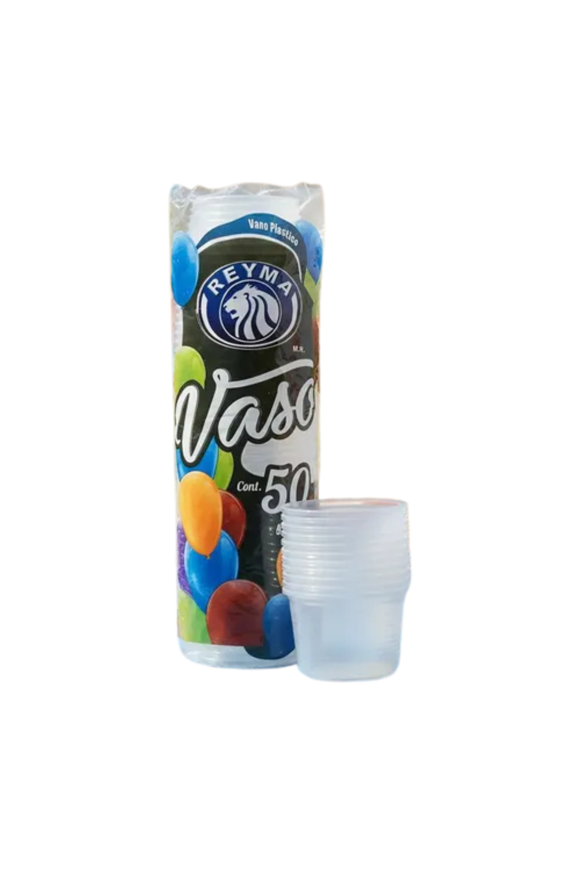 Reyma - Vaso Plastico #4 Ancho (Caja 20pz)