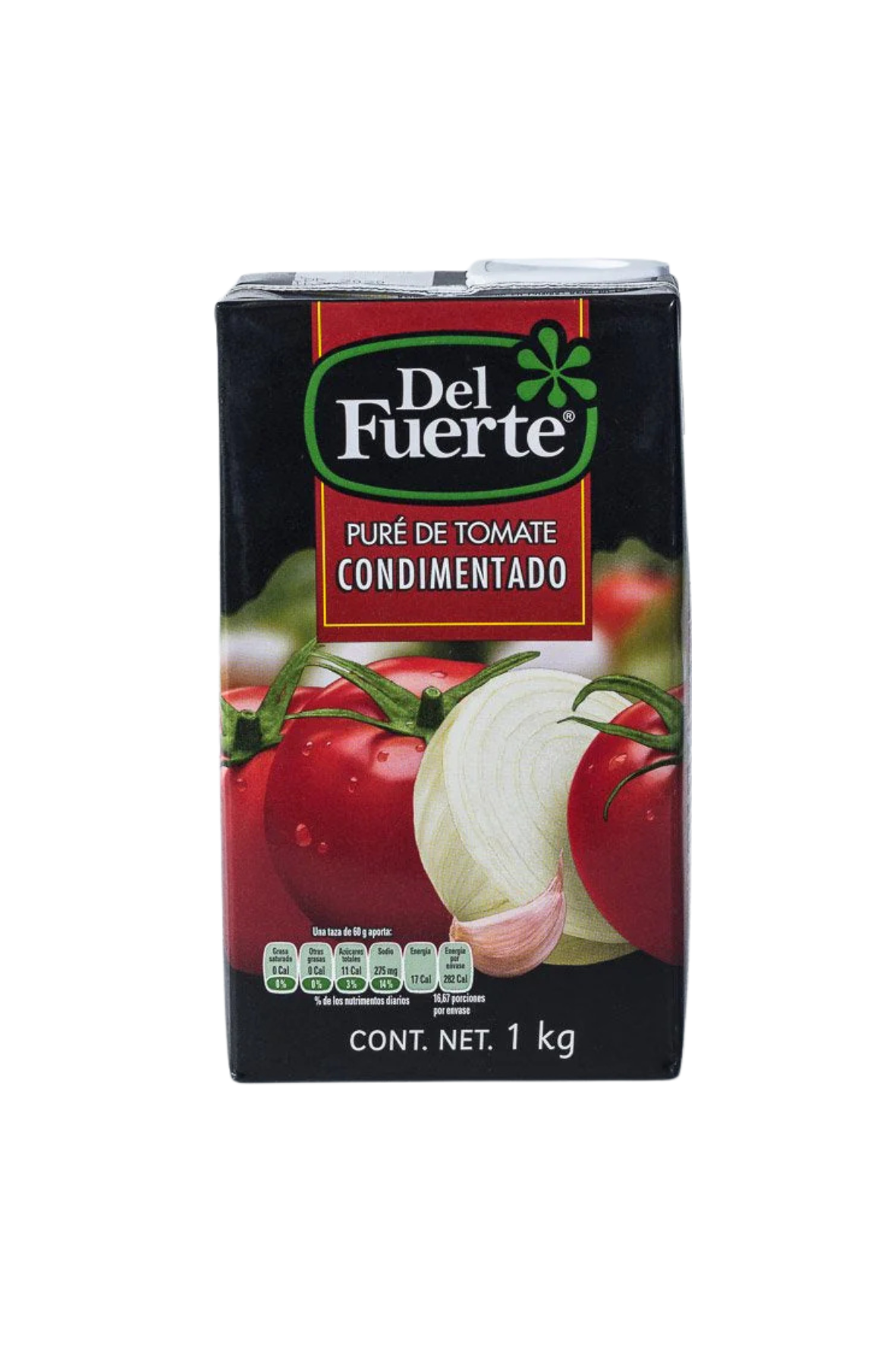 Del Fuerte - Pure De Tomate 1kg (Caja 12pz)