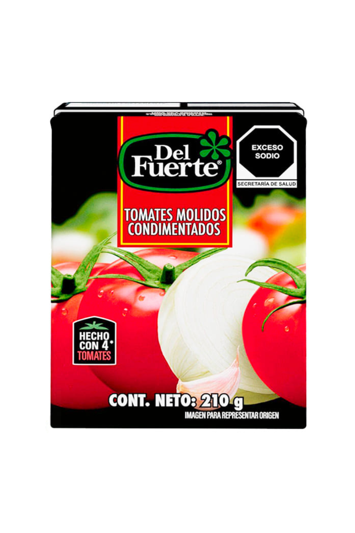 Del Fuerte - Pure De Tomate 210gr (Caja 24pz)