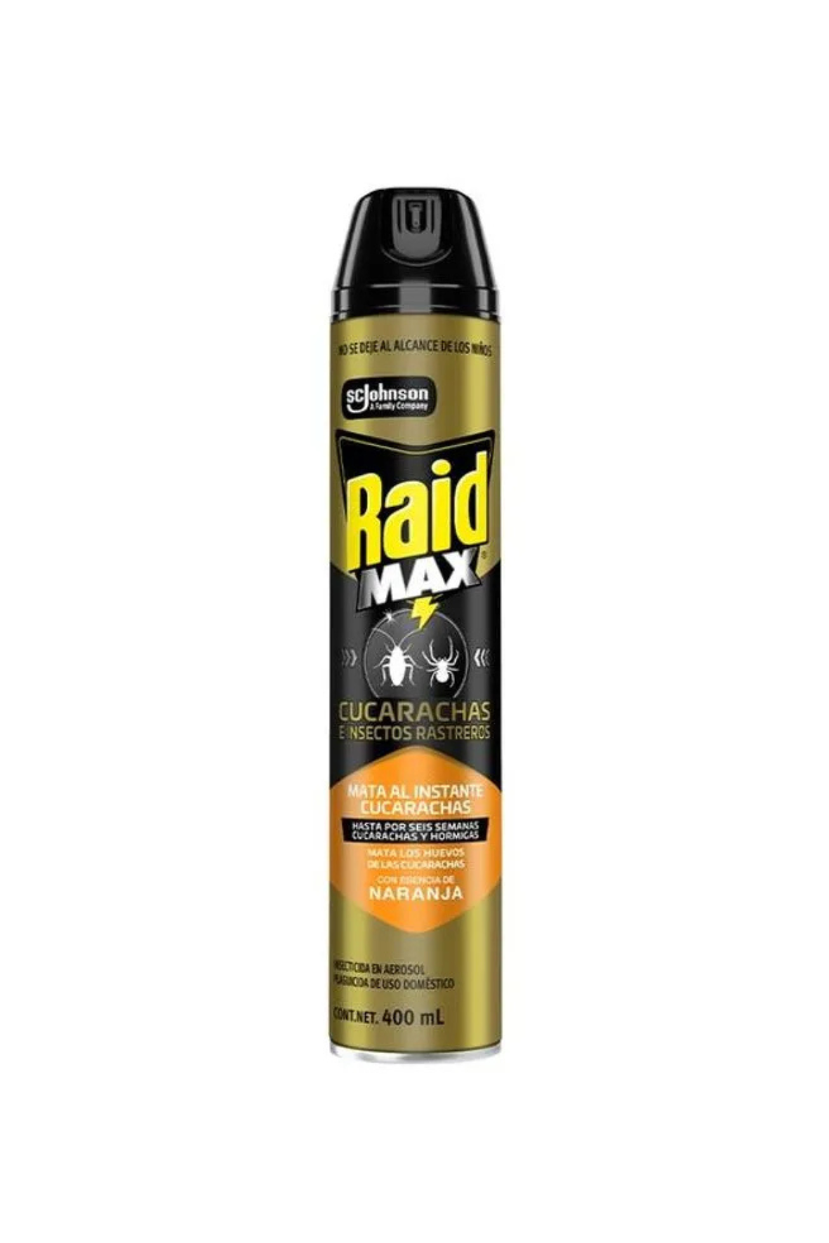 Raid - Insecticida Raid Max Mata Insectos 400ml (Caja 12pz)