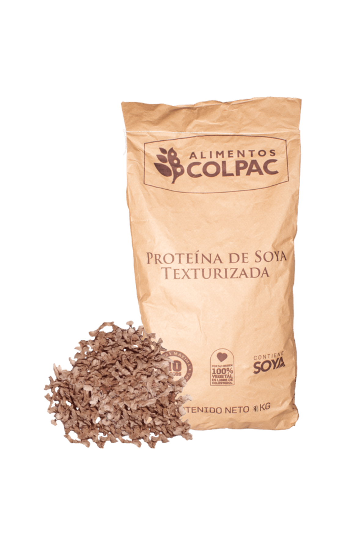 Colpac - Proteina De Soya Texturizada (Bulto 12kg)