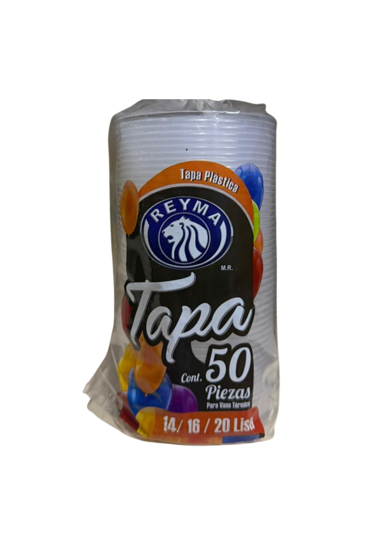 Reyma - Tapa Lisa Para Vaso Termico 14/16/20 (Caja 20pz)