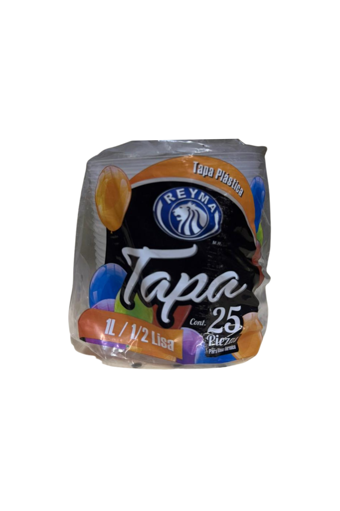 Reyma - Tapa Lisa Para Vaso Termico 1Lt y 500ml (Caja 20pz)