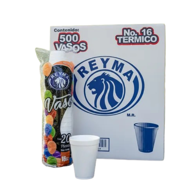 Reyma - Vaso Termico #16 (Caja 25pz)
