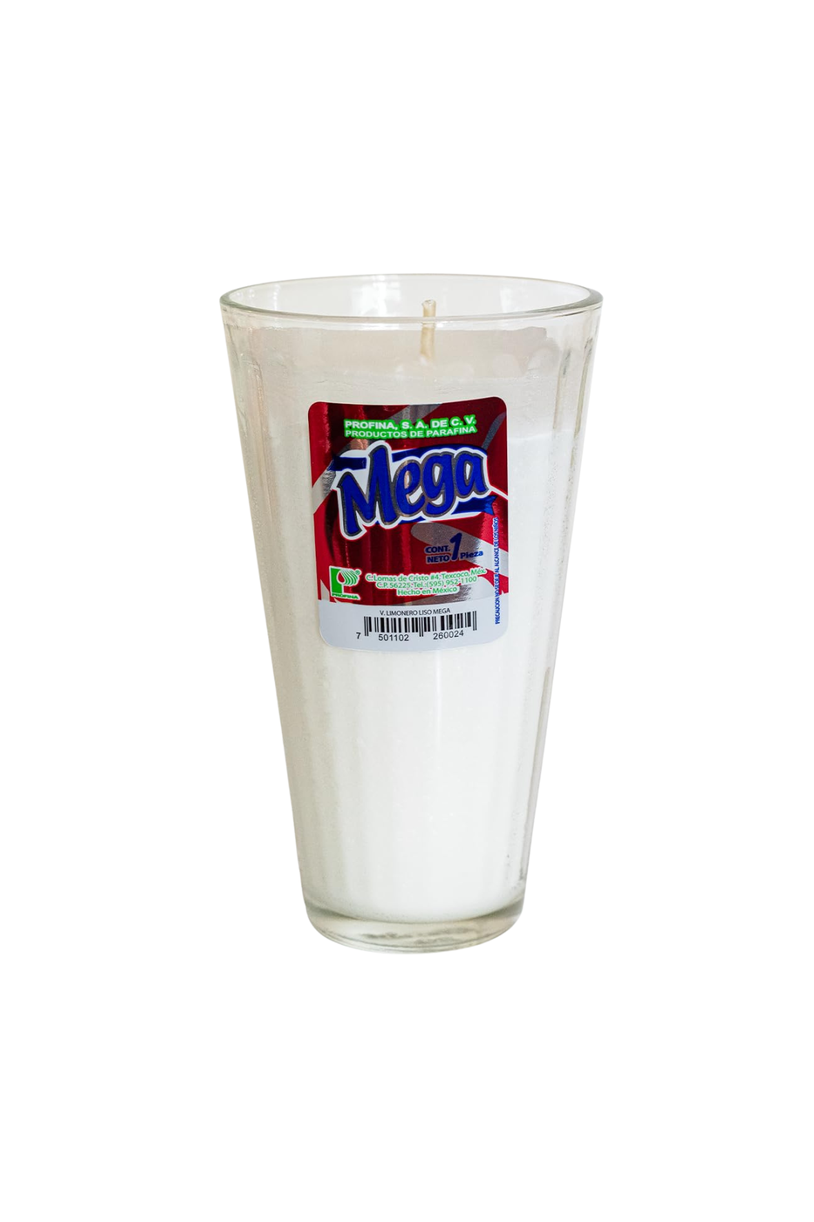 Mega Limonero - Veladora Profina (Caja 20pz)