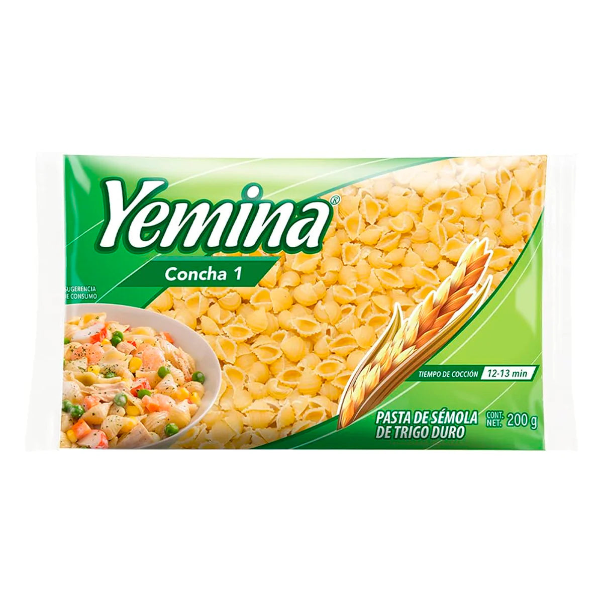 Yemina - Sopa Concha #1 200gr (Caja 24pz)