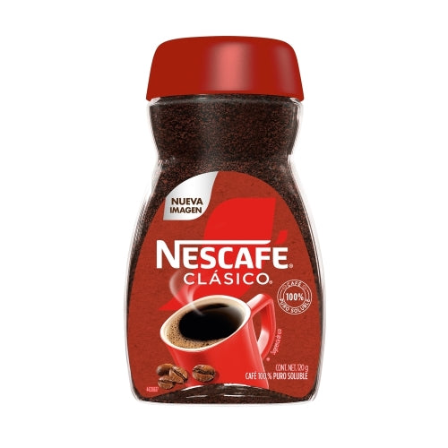 Nescafé - Café Clásico 120gr (Caja 12pz)