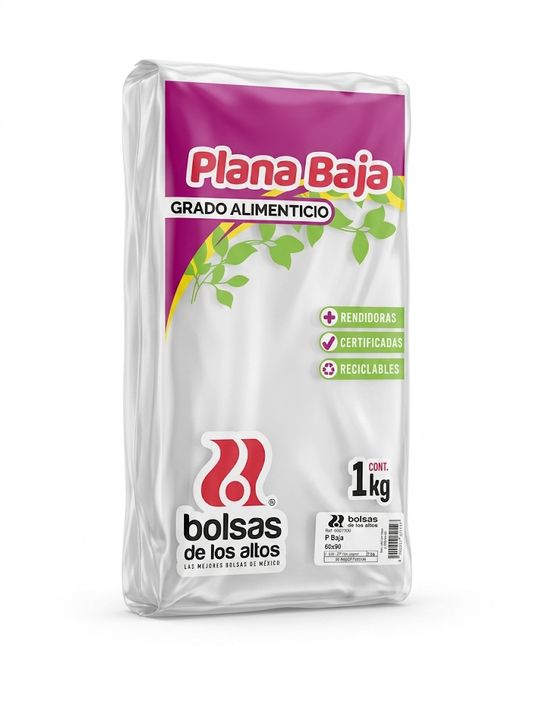 Altos - Bolsa Plana Baja 60x90 Kileada (Bulto 25kg)