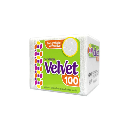 Velvet - Servilleta 100 (Caja 48pz)