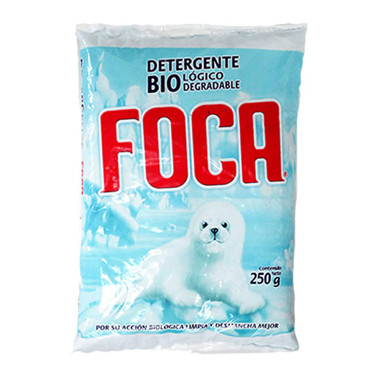 Foca - Detergente En Polvo Para Ropa 250gr (Caja 40pz)