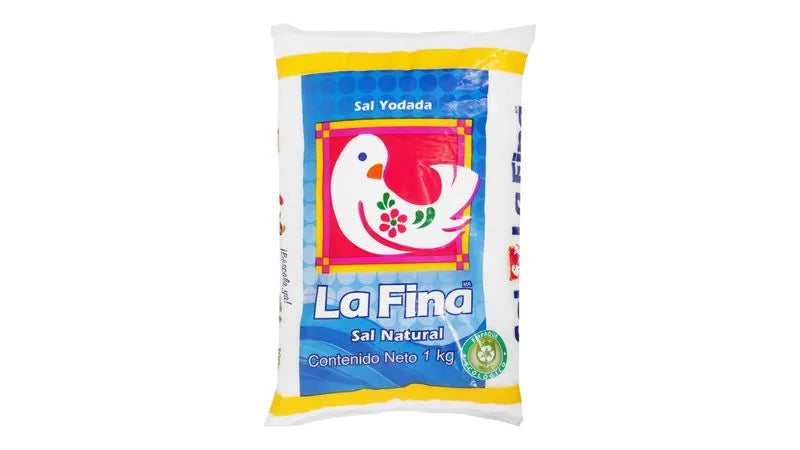 La Fina - Sal Natural 1kg (Bulto 20kg)