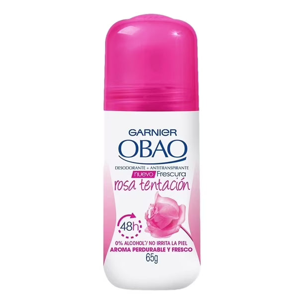 Obao - Desodorante Women Rosa Tentacion 65gr (Caja 24pz)