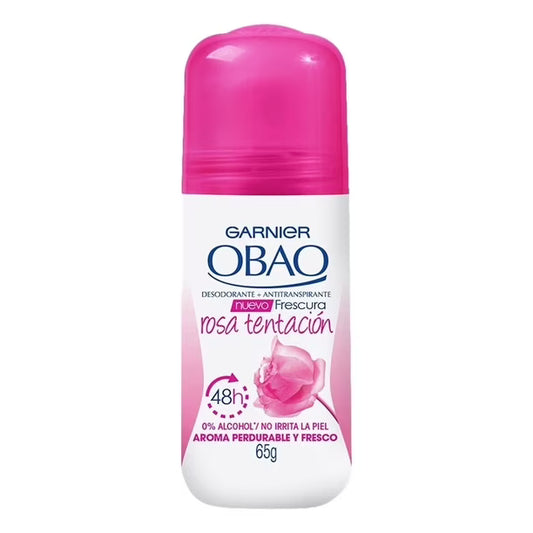 Obao - Desodorante Women Rosa Tentacion 65gr (Caja 24pz)