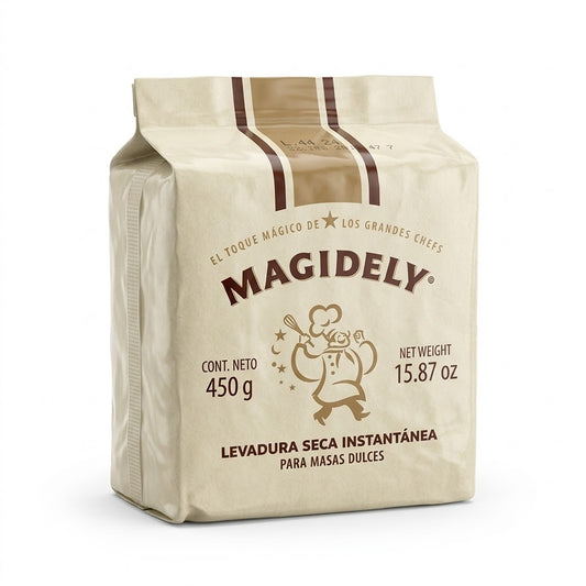 Magidely - Levadura Instantanea Dorada 450gr (Caja 20pz)