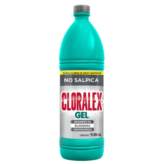 Cloralex - Blanqueador En Gel 950ml (Caja 12pz)