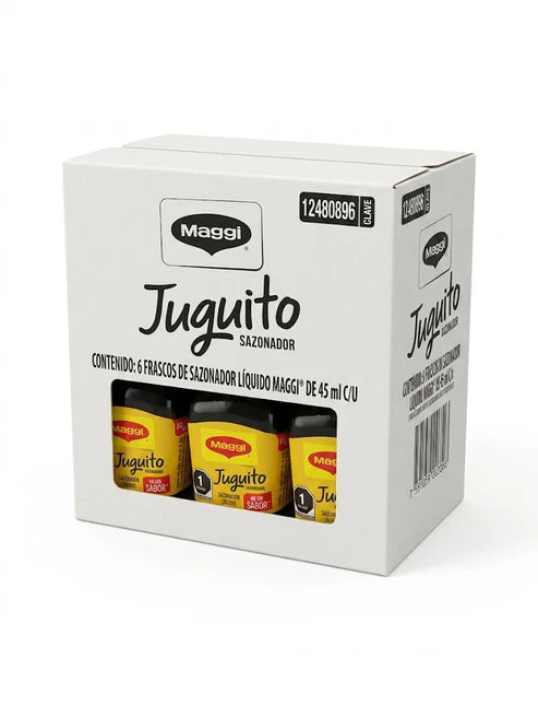 Maggi - Juguito Sazonador 45ml Exh. 6pz (Caja 4exh)