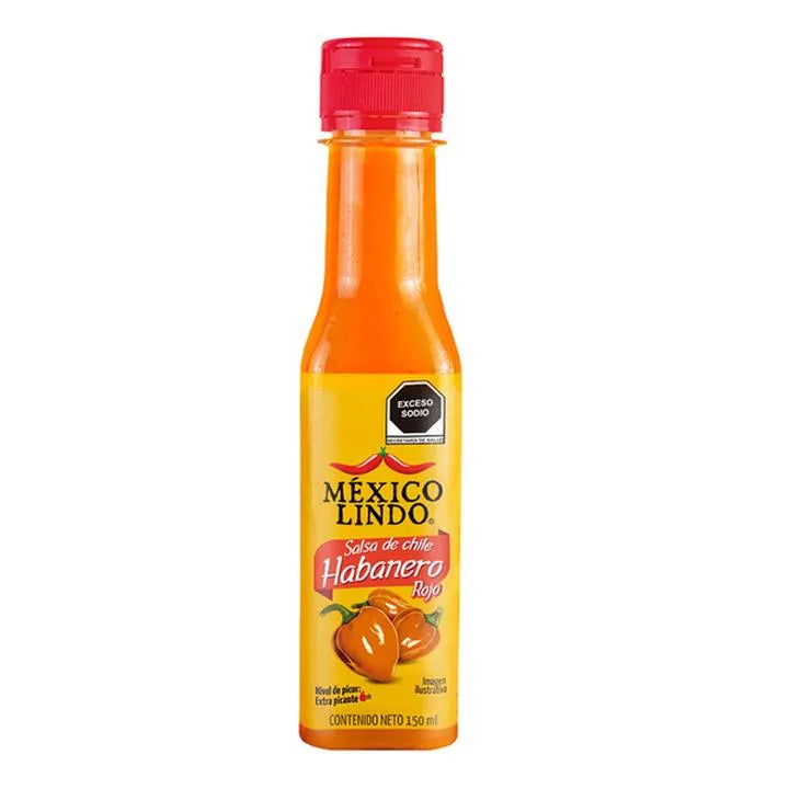 Mexico Lindo - Salsa Picante Habanera Roja 150ml