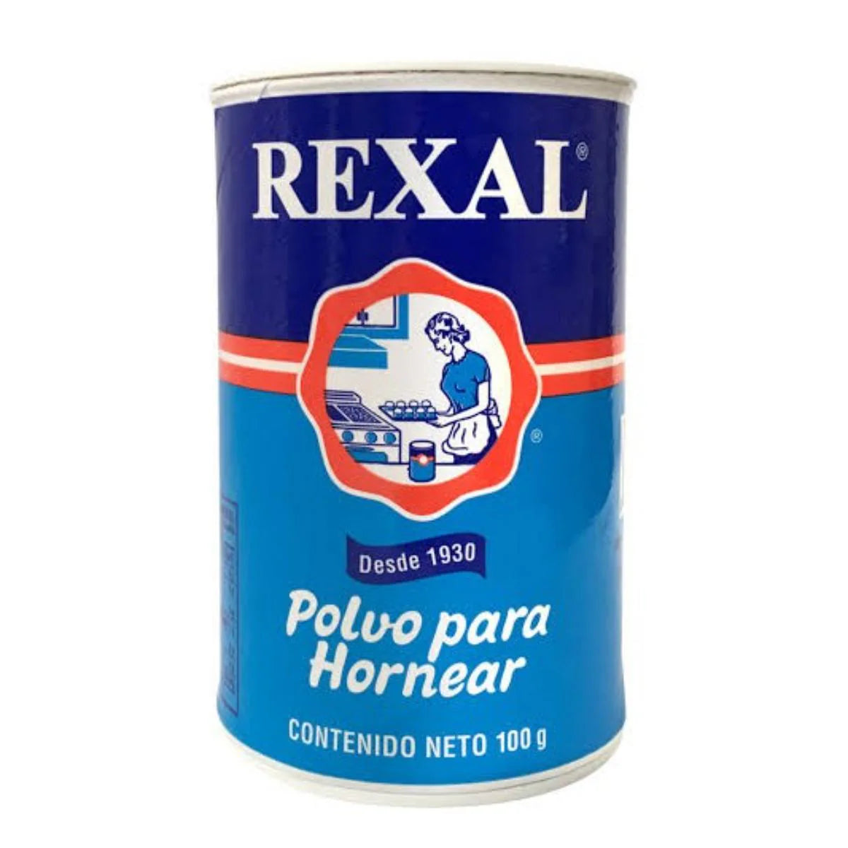 Rexal - Polvo Para Hornear 100gr (Caja 60pz)